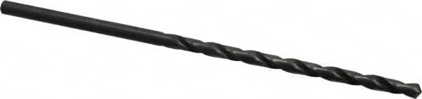 Cleveland - #4 118° Spiral Flute High Speed Steel Taper Length Drill Bit - Benchmark Tooling