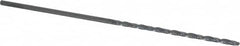Cleveland - #38, 118° Point, Spiral Flute, High Speed Steel Taper Length Drill Bit - Oxide Finish, 2-1/2" Flute Length, 4-5/8" OAL, Series 2510 - Benchmark Tooling