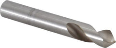 Cleveland - 5/8" Body Diam, 90°, 4-1/4" OAL, High Speed Steel Spotting Drill - Benchmark Tooling