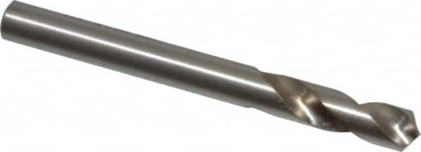 Cleveland - 1/4" Body Diam, 120°, 2-1/2" OAL, High Speed Steel Spotting Drill - Benchmark Tooling