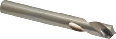 Cleveland - 3/8" Body Diam, 120°, 3-1/8" OAL, High Speed Steel Spotting Drill - Benchmark Tooling