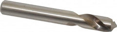 Cleveland - 1/2" Body Diam, 120°, 3-3/4" OAL, High Speed Steel Spotting Drill - Benchmark Tooling