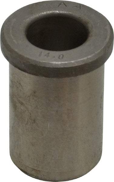 Value Collection - Type HM, 14.00 mm Inside Diam, Press Fit Drill Bushing - 22 mm Outside Body Diam, 36 mm OAL, Steel - Benchmark Tooling