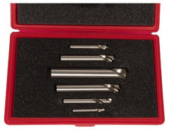 Cleveland - 6 Piece 90° 1/4 to 1" Spotting Drill Set - Benchmark Tooling