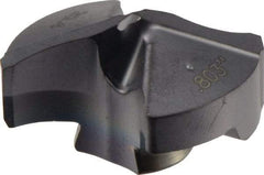 Iscar - Series IDI-SG, 20.4mm Diam Grade IC908 140° Replaceable Drill Tip - Carbide, TiAlN Finish, 20 Seat Size - Benchmark Tooling