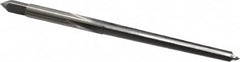 Cleveland - #3/0 Pin, 0.1302" Diam, 0.1029" Small End, 9/64" Diam Straight Shank, 1-5/16" Flute, Taper Pin Reamer - Benchmark Tooling