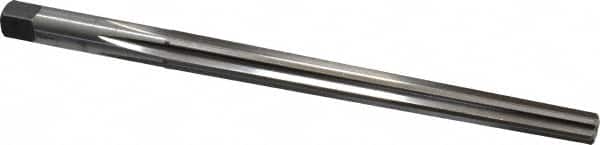 Cleveland - #7 Pin, 27/64" Diam, 0.3297" Small End, 13/32" Diam Straight Shank, 4-7/16" Flute, Taper Pin Reamer - Benchmark Tooling