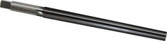 Cleveland - #8 Pin, 0.505" Diam, 0.3971" Small End, 7/16" Diam Straight Shank, 5-3/16" Flute, Taper Pin Reamer - Benchmark Tooling