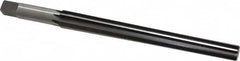 Cleveland - #10 Pin, 0.7216" Diam, 0.5799" Small End, 5/8" Diam Straight Shank, 6-13/16" Flute, Taper Pin Reamer - Benchmark Tooling