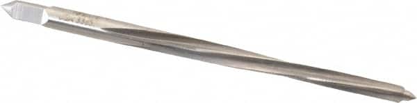 Cleveland - #3/0 Pin, 0.1302" Diam, 0.1029" Small End, 9/64" Diam Straight Shank, 1-5/16" Flute, Taper Pin Reamer - Benchmark Tooling