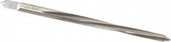 Cleveland - #3/0 Pin, 0.1302" Diam, 0.1029" Small End, 9/64" Diam Straight Shank, 1-5/16" Flute, Taper Pin Reamer - Benchmark Tooling