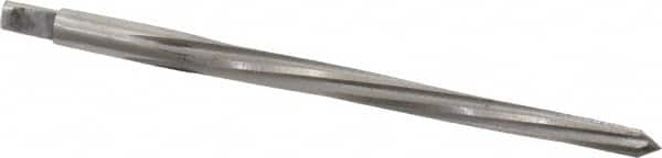 Cleveland - #2/0 Pin, 0.1462" Diam, 0.1137" Small End, 5/32" Diam Straight Shank, 1-9/16" Flute, Taper Pin Reamer - Benchmark Tooling