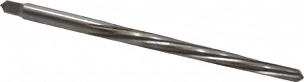 Cleveland - #0 Pin, 0.1638" Diam, 0.1287" Small End, 11/64" Diam Straight Shank, 1-11/16" Flute, Taper Pin Reamer - Benchmark Tooling