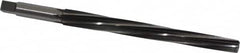 Cleveland - #8 Pin, 0.505" Diam, 0.3971" Small End, 7/16" Diam Straight Shank, 5-3/16" Flute, Taper Pin Reamer - Benchmark Tooling