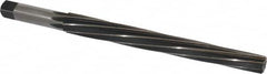 Cleveland - #10 Pin, 0.7216" Diam, 0.5799" Small End, 5/8" Diam Straight Shank, 6-13/16" Flute, Taper Pin Reamer - Benchmark Tooling
