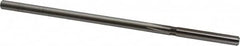 Cleveland - #7 High Speed Steel 6 Flute Chucking Reamer - Straight Flute, Straight Shank, 1-1/4" Flute Length, 5" OAL - Benchmark Tooling