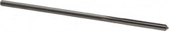 Cleveland - #17 High Speed Steel 6 Flute Chucking Reamer - Straight Flute, Straight Shank, 1-1/8" Flute Length, 4-1/2" OAL - Benchmark Tooling