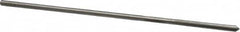 Cleveland - #45 High Speed Steel 4 Flute Chucking Reamer - Straight Flute, Straight Shank, 3/4" Flute Length, 3" OAL - Benchmark Tooling