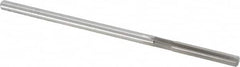 Cleveland - Letter G High Speed Steel 6 Flute Chucking Reamer - Straight Flute, Straight Shank, 1-1/2" Flute Length, 6" OAL - Benchmark Tooling