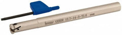 Iscar - GEHI, Internal, Right Hand, 0.102" Max Depth of Cut, 0.095 to 1/8" Groove Width, Indexable Grooving Tool Holder - GEMI.., GEPI.. Insert Compatibility, 1/2" Shank Width, 6" OAL, Through Coolant - Benchmark Tooling