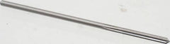 Cleveland - 9/64" High Speed Steel 6 Flute Chucking Reamer - Straight Flute, Straight Shank, 1" Flute Length, 4" OAL - Benchmark Tooling