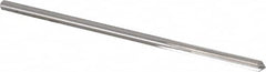 Cleveland - 11/64" High Speed Steel 6 Flute Chucking Reamer - Straight Flute, Straight Shank, 1-1/8" Flute Length, 4-1/2" OAL - Benchmark Tooling