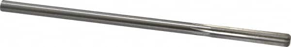 Cleveland - Letter E High Speed Steel 6 Flute Chucking Reamer - Straight Flute, Straight Shank, 1-1/2" Flute Length, 6" OAL - Benchmark Tooling