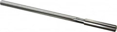 Cleveland - 3/8" High Speed Steel 6 Flute Chucking Reamer - Straight Flute, Straight Shank, 1-3/4" Flute Length, 7" OAL - Benchmark Tooling