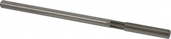 Cleveland - 0.3115" High Speed Steel 6 Flute Chucking Reamer - Straight Flute, Straight Shank, 1-1/2" Flute Length, 6" OAL - Benchmark Tooling