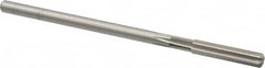 Cleveland - 5/16" High Speed Steel 6 Flute Chucking Reamer - Straight Flute, Straight Shank, 1-1/2" Flute Length, 6" OAL - Benchmark Tooling