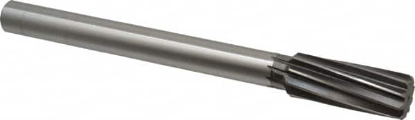 Cleveland - 1-1/8" High Speed Steel 10 Flute Chucking Reamer - Benchmark Tooling