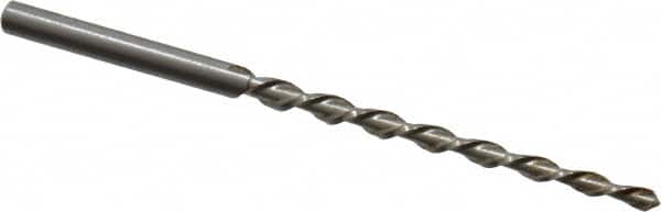 Cleveland - #5/0 Pin, 0.0966" Diam, 0.0719" Small End, 7/64" Diam Straight Shank, 1-3/16" Flute, Taper Pin Reamer - Benchmark Tooling