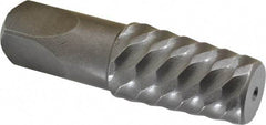 Cleveland - Spiral Flute Screw Extractor - #10 Extractor for 2-1/8 to 2-1/2" Screw, 5" OAL - Benchmark Tooling