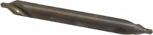 Cleveland - #1 Plain Cut 60° Incl Angle High Speed Steel Combo Drill & Countersink - Benchmark Tooling