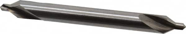 Cleveland - #2 Plain Cut 60° Incl Angle High Speed Steel Combo Drill & Countersink - Benchmark Tooling