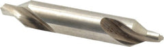 Cleveland - #6 Plain Cut 60° Incl Angle High Speed Steel Combo Drill & Countersink - Benchmark Tooling