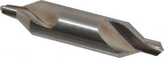 Cleveland - #8 Plain Cut 60° Incl Angle High Speed Steel Combo Drill & Countersink - Benchmark Tooling