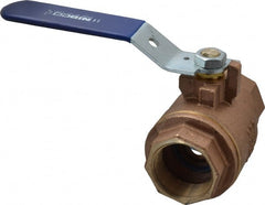 NIBCO - 1-1/2" Pipe, Full Port, Bronze Standard Ball Valve - Benchmark Tooling