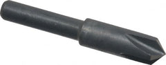 Cleveland - 1/4" Head Diam, 3/16" Shank Diam, 4 Flute 100° High Speed Steel Countersink - Benchmark Tooling