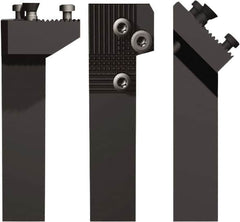 Seco - G, Left Hand Cut, 0° Lead Angle, 1-1/4" Shank Height x 1-1/4" Shank Width, Indexable Turning Toolholder - 6" OAL, Series Multi-Directional Turning (MDT) - Benchmark Tooling