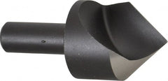 Cleveland - 1-1/4" Head Diam, 1/2" Shank Diam, 1 Flute 82° High Speed Steel Countersink - Benchmark Tooling