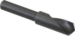 Cleveland - 1/4" Head Diam, 3/16" Shank Diam, 1 Flute 120° High Speed Steel Countersink - Benchmark Tooling