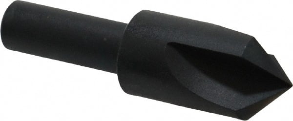 Cleveland - 5/8" Head Diam, 3/8" Shank Diam, 3 Flute 90° High Speed Steel Countersink - Benchmark Tooling