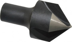 Cleveland - 1-1/2" Head Diam, 3/4" Shank Diam, 3 Flute 90° High Speed Steel Countersink - Benchmark Tooling