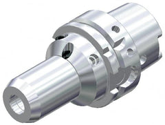 Kennametal - HSK100A Taper Shank, 18mm Hole Diam, Hydraulic Tool Holder/Chuck - 39.6mm Nose Diam, 100mm Projection, 39mm Clamp Depth, 15,000 RPM, Through Coolant - Exact Industrial Supply