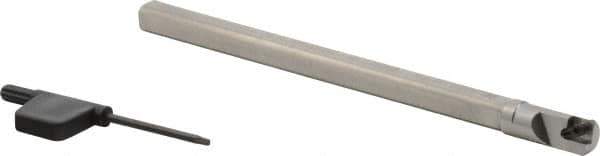 Seco - CFM, External, Right Hand, 0.984" Max Depth of Cut, 5mm Min Groove Width, Indexable Grooving Tool Holder - LC.. 1605.. Insert Compatibility, 1-1/4" Shank Height, 1-1/4" Shank Width, 6" OAL - Benchmark Tooling