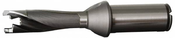 Kennametal - 10 to 10.49mm Diam, 5xD, 53mm Max Depth, 16mm Shank Diam, 66mm Flute, 120mm OAL, Replaceable Tip Drill - KTIP1000HPM Insert, J Seat Size, Series KenTIP - Benchmark Tooling