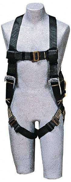 DBI/SALA - 420 Lb Capacity, Size Universal, Full Body High Temperature Safety Harness - Kevlar/Nomex, Pass-Thru Leg Strap, Pass-Thru Chest Strap - Benchmark Tooling