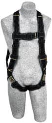 DBI/SALA - 310 Lb Capacity, Size Universal, Full Body Arc Flash/Flame Resistant Safety Harness - Kevlar/Nomex, Pass-Thru Leg Strap, Pass-Thru Chest Strap - Benchmark Tooling