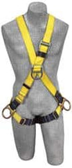 DBI/SALA - 420 Lb Capacity, Size Universal, Full Body Tower Climbers Safety Harness - Polyester Webbing, Front D-Ring, Side D-Ring, Pass-Thru Leg Strap, Pass-Thru Chest Strap - Benchmark Tooling